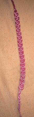 Dĺžka náramku - 26 cm; Cena - 4 eur